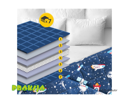 Kołdra dociążająca - 100x150 cm - 3 kg - 4Fizjo®