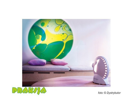 Żelowa tarcza /fioletowo-zielony/ do projektora  Mathmos®