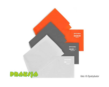 Taśmy rehabilitacyjne - oporowe - 15x225 cm (długie) - zestaw 3 szt.