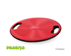 Dysk do balansowania - na półkuli - czerwony - 4Fizjo®
