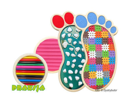 Ścieżka sensoryczna "Sensory Feet 2" zestaw maxi